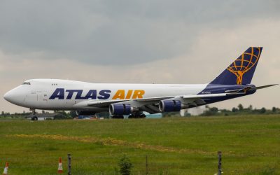 N496MC B747-47UF Atlas Air 2012 Stansted